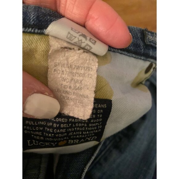 Lucky Brand Womens Button-fly Jeans Size 29 Legend Sienna Cigarette Leg - Picture 10 of 15